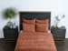 Bari - Velvet King Quilt - Terracotta