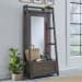 Modern Farmhouse - 2 Piece Hall Tree Set - Gray