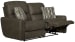 Dorian - Reclining Loveseat - Pebble
