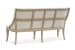 Harlow - Dining Bench With Upholstered Seat & Back - Weathered Bisque
