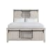 Scott - Queen Platform Storage Bed - White