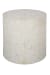 Shell End Table - White
