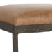 Bose - Leather Counter Stool - Chestnut Brown