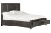 Abington - Panel Bed With Storage Queen - Weathered Charcoal