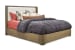 Normandy - King Upholstered Bed - Light Brown