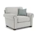 Carson - Fabric Chair, Nailhead Trim