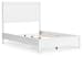 Binterglen - Full Panel Bed - White