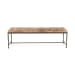 Achen - Hide 60" Bench - Blonde
