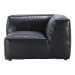Luxe - Corner Chair - Antique Black
