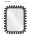 Brianza - 40" x 50" Mirror - Ebony