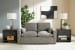 Dramatic - 4 Pc. - Sofa, Loveseat, Chair And A Half, Ottoman - Granite