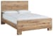 Hyanna - Tan - King Panel Bed