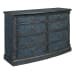 Pulaski Accents - Robin Egg Blue 8 Drawer Dressing Chest - Blue