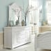 Summer House - 4 Piece Bedroom Set (King Panel Bed, Dresser & Mirror, Nightstand) - White