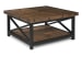 Carpenter - Square Coffee Table - Dark Brown