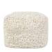 Sinclair - Pouf - Ivory