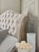 Castella - California King Tufted Bed - Beige