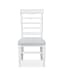 Charleston - Dining Side Chair With Upholstered Seat (Set of 2) - White