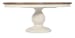 Americana - Round Pedestal Dining Table With One 22" Leaf - White