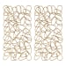 In The Loop - Wall Art (Set of 2) - Gold