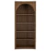 High Light - Lighted Bookcase - Woodtone