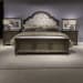 Paradise Valley - King Upholstered Bed - Dark Brown