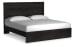 Belachime - King Panel Bed - Black