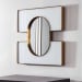 Embrace - 24" x 24" Square Mirror - White