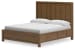 Cabalynn - Light Brown - California King Panel Bed With Storage