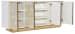 Melange - Shelly Credenza - White
