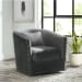 Stanton - Swivel Chair - Royale Gun Metal With Nails - 3A