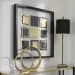 Fair And Square - Modern Shadow Box - Gold & Black