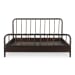 Vivian - Queen Bed - Dark Brown