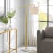 Floor Lamp - Gold Stem