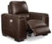 Alessandro - Walnut - PWR Recliner/Adj Headrest