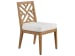 Coastal Living Outdoor / Chesapeake - Fret Back Side Chair - White