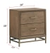 Lindon - Drawer Nightstand - Belgian Wheat