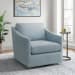 Acacia - Swivel Chair - Freya Light Blue