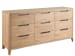 New Modern - Walker Drawer Dresser - Light Brown