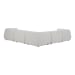 Zeppelin - Classic L Modular Sectional - White