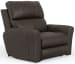 Fredda - Italian Leather Match Power Zero Gravity Recliner With Power Adjustable Headrest - Coffee