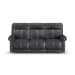 Alexander - Power Reclining Sofa With Console, Power Headrest & Lumbar - Weathered Stone Gray