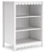 Hallityn - White - 6 Pc. - Bookcase, Dresser, Twin Panel Platform Bed, 2 Nightstands