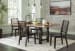 Charterton - Two-tone Brown - 5 Pc. - Rectangular Dining Table, 4 Side Chairs
