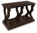 Maylee - Dark Brown - Sofa Table