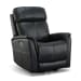View - Power Swivel Recliner With Power Headrest - Ocean