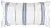 Jayson - Linen Cashmere King Sham - Blue Stripe