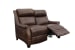 Warrendale - Loveseat-Wall Prox. Recliner With Power And Power Headrests - Cognac