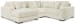 Lindyn - Ivory - 4-Piece Sectional With LAF Corner Chaise