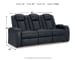 Fyne-Dyme - Sapphire - Power Reclining Sofa With Adj Headrest